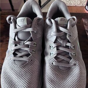 Nike Women's Gray/MintTraining Tennis Shoes